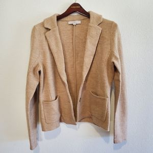 Ann Taylor Loft Wool Blazer Size Large